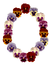 pansy wreath